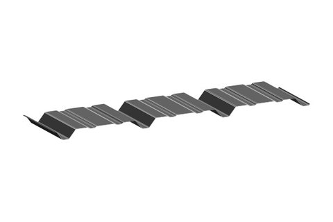 Accent metal roofing panel profile