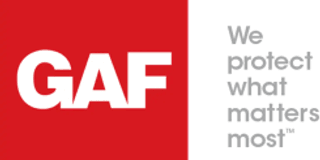 GAF shingle manufacturer logo