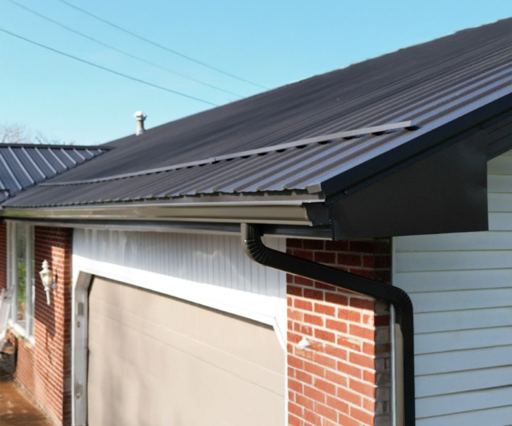 Gutter Services completed by Platinum Home Exteriors, an Amish roofing company in Holmes County, Ohio