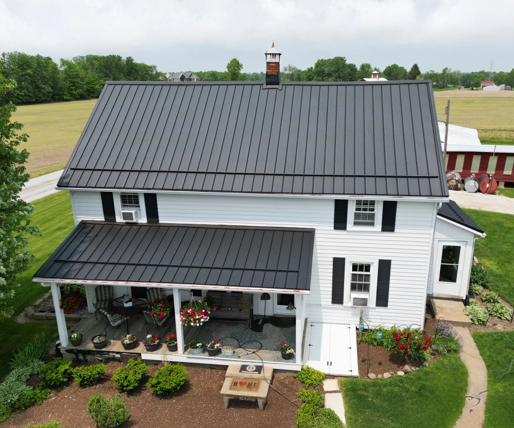 Storm Damage & Roof Repair completed by Platinum Home Exteriors, an Amish roofing company in Holmes County, Ohio