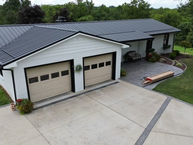 Metal roofing project completed by Platinum Home Exteriors in Ohio, West Virginia & Pennsylvania (16)