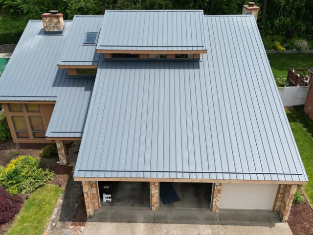 Metal roofing project completed by Platinum Home Exteriors in Ohio, West Virginia & Pennsylvania (5)