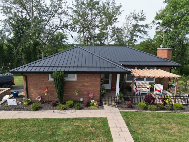 Metal roofing project completed by Platinum Home Exteriors in Ohio, West Virginia & Pennsylvania (60)