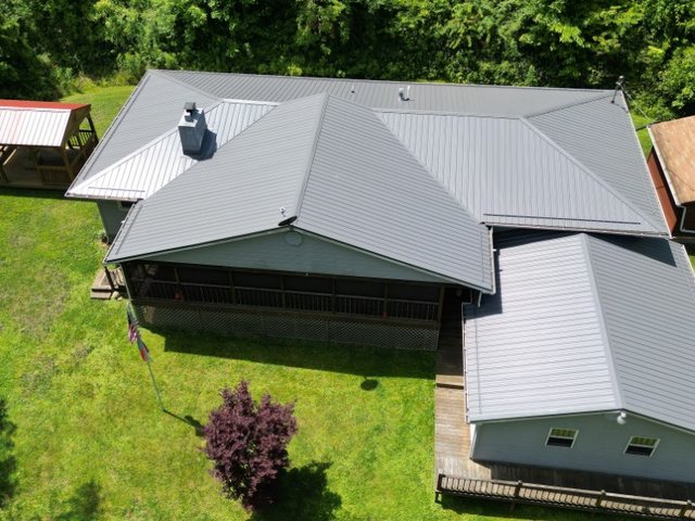 Metal roofing project completed by Platinum Home Exteriors in Ohio, West Virginia & Pennsylvania (9)