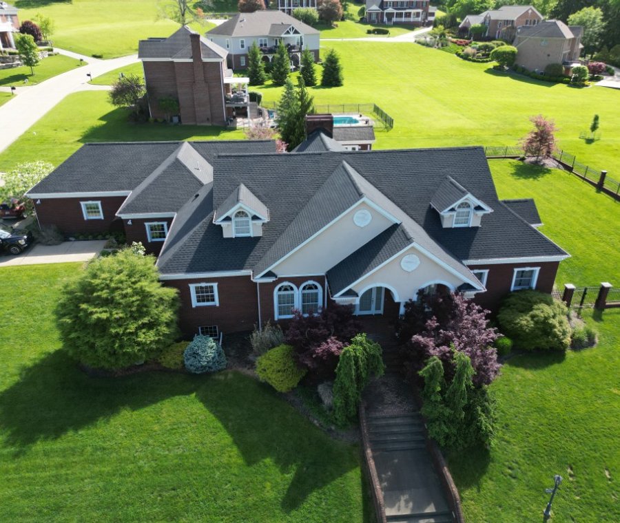 GAF Timberline shingle roof installed by Platinum Home Exteriors' Amish crew