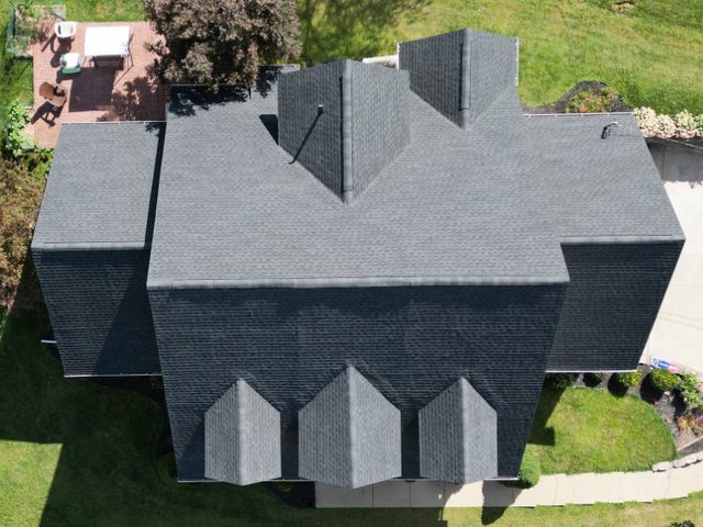 Shingle roofing project completed by Platinum Home Exteriors