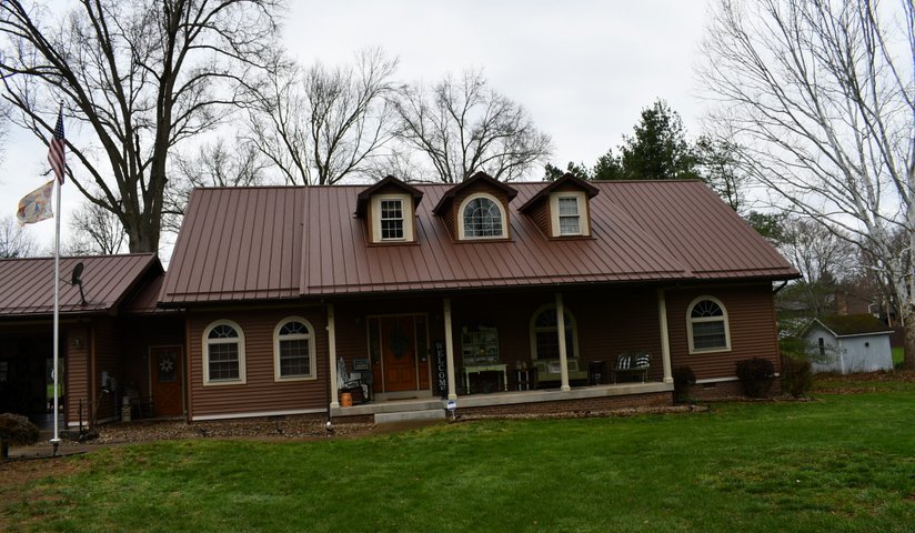 A New Metal Roof Installed By Platinum Home Exteriors In Cadiz Township Ohio