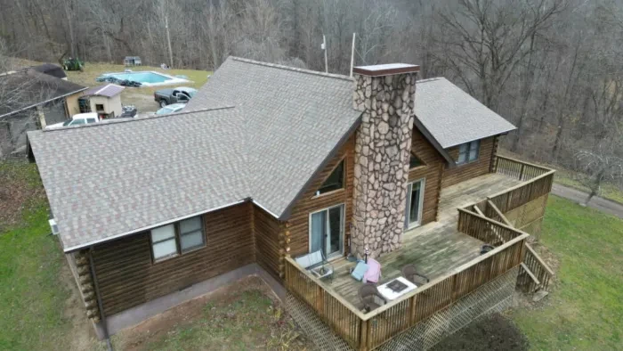 New shingle roof In New Martinsville, West Virginia