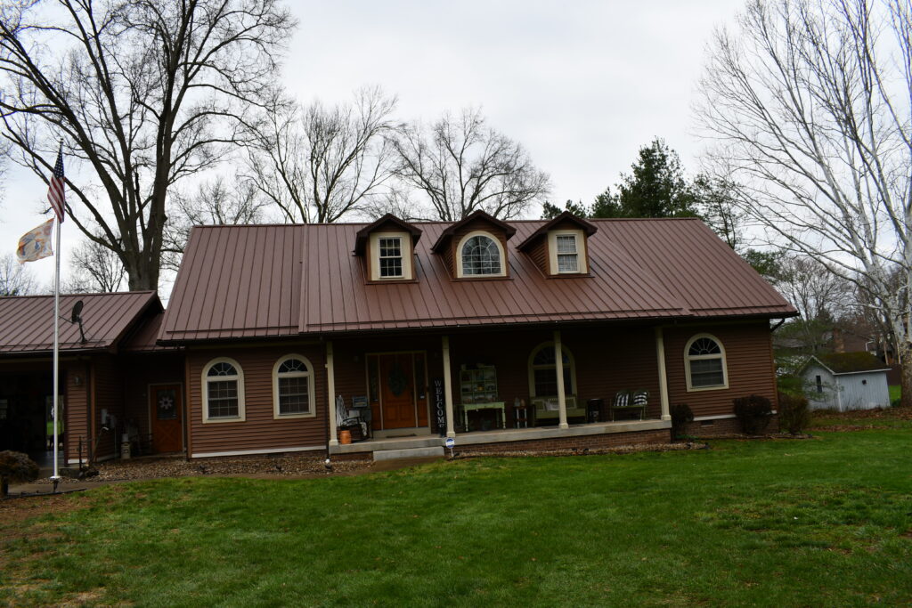 A New Metal Roof Installed By Platinum Home Exteriors In Cadiz Township Ohio
