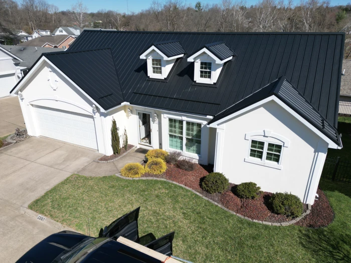 Finished Metal Roof Replacement Similar to Work In Ritchie County