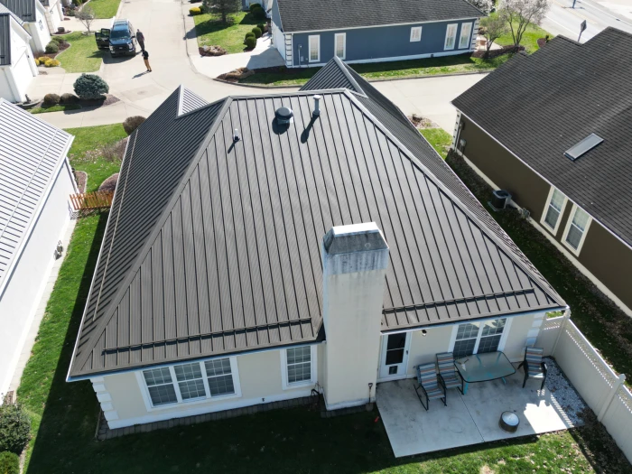 Example Of New Metal Roof For Pennsboro Residents