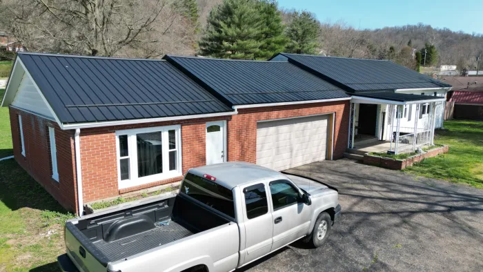 New metal Roof After Storm Damage For St. Marys, West Virginia