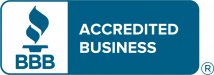 Better Business Bureau Accredited Business Badge.